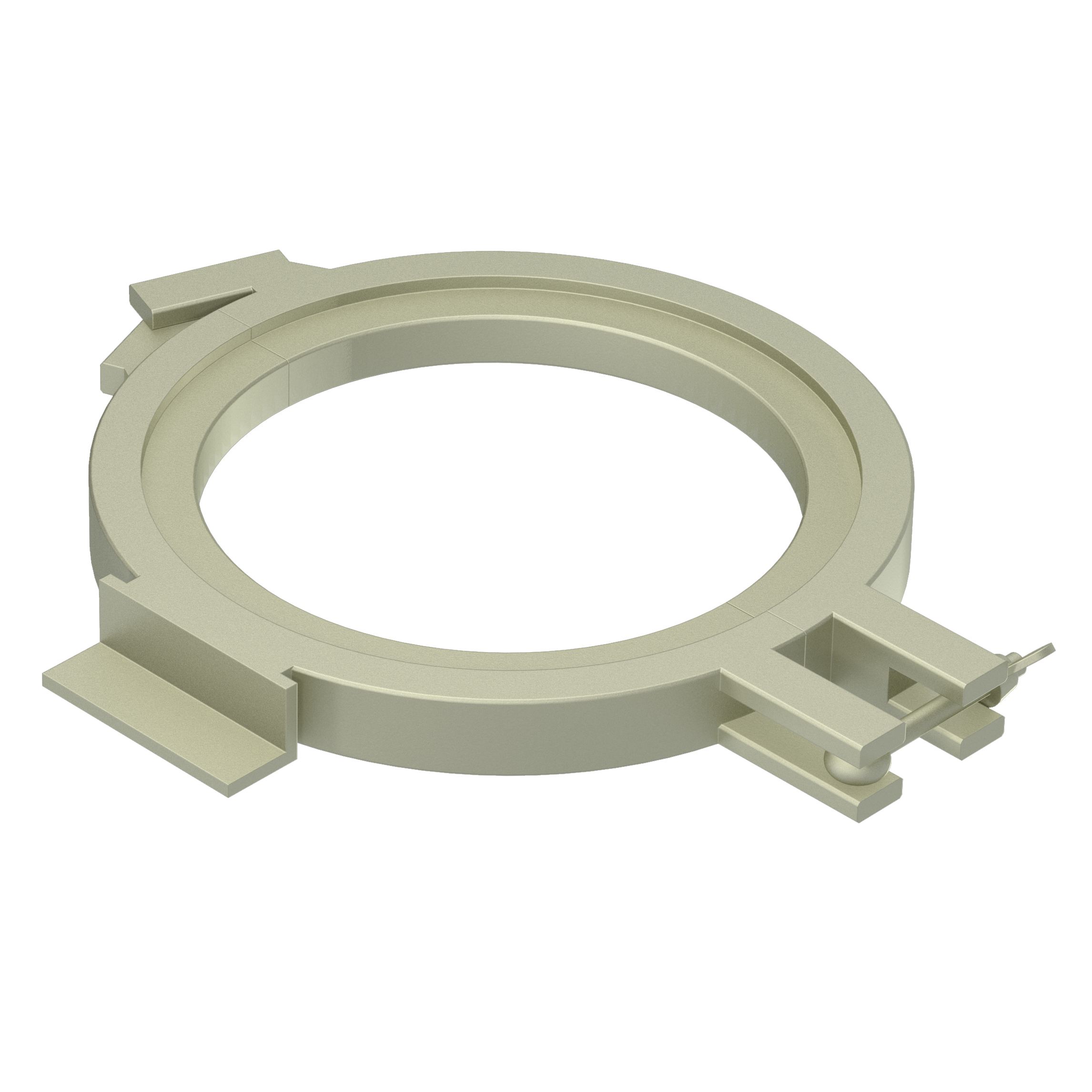 Flanging tool, powder coated