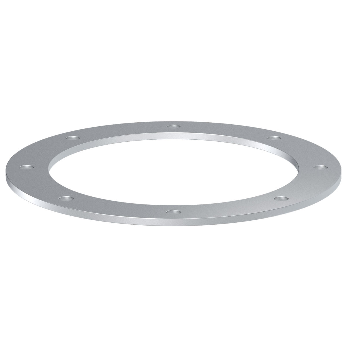 Flange for insertion pipes, 1.0038, hot-dip galvanized