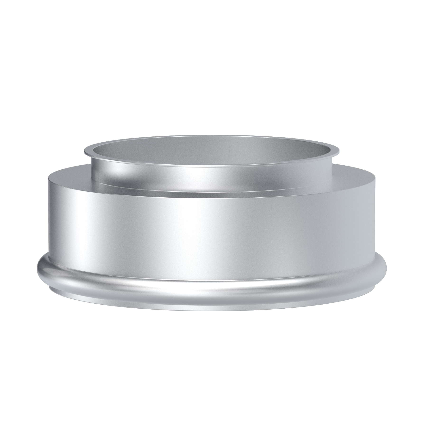 Bagging spout, 1.4301, blasted