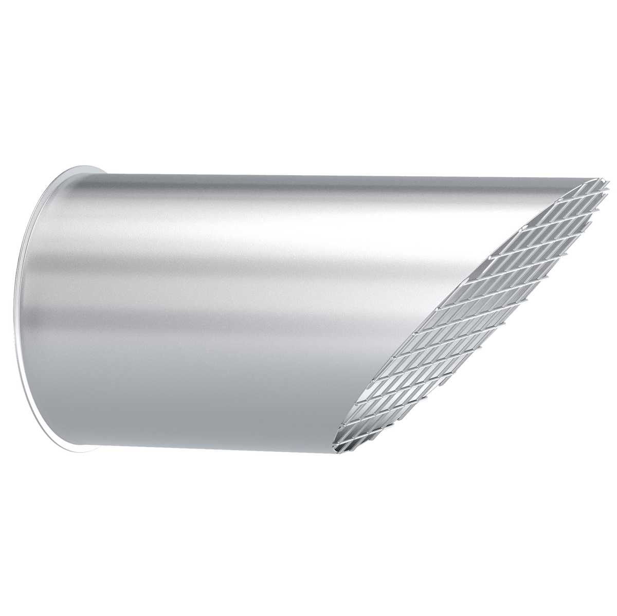 Exhaust pipe, 1.0330, hot-dip galvanized