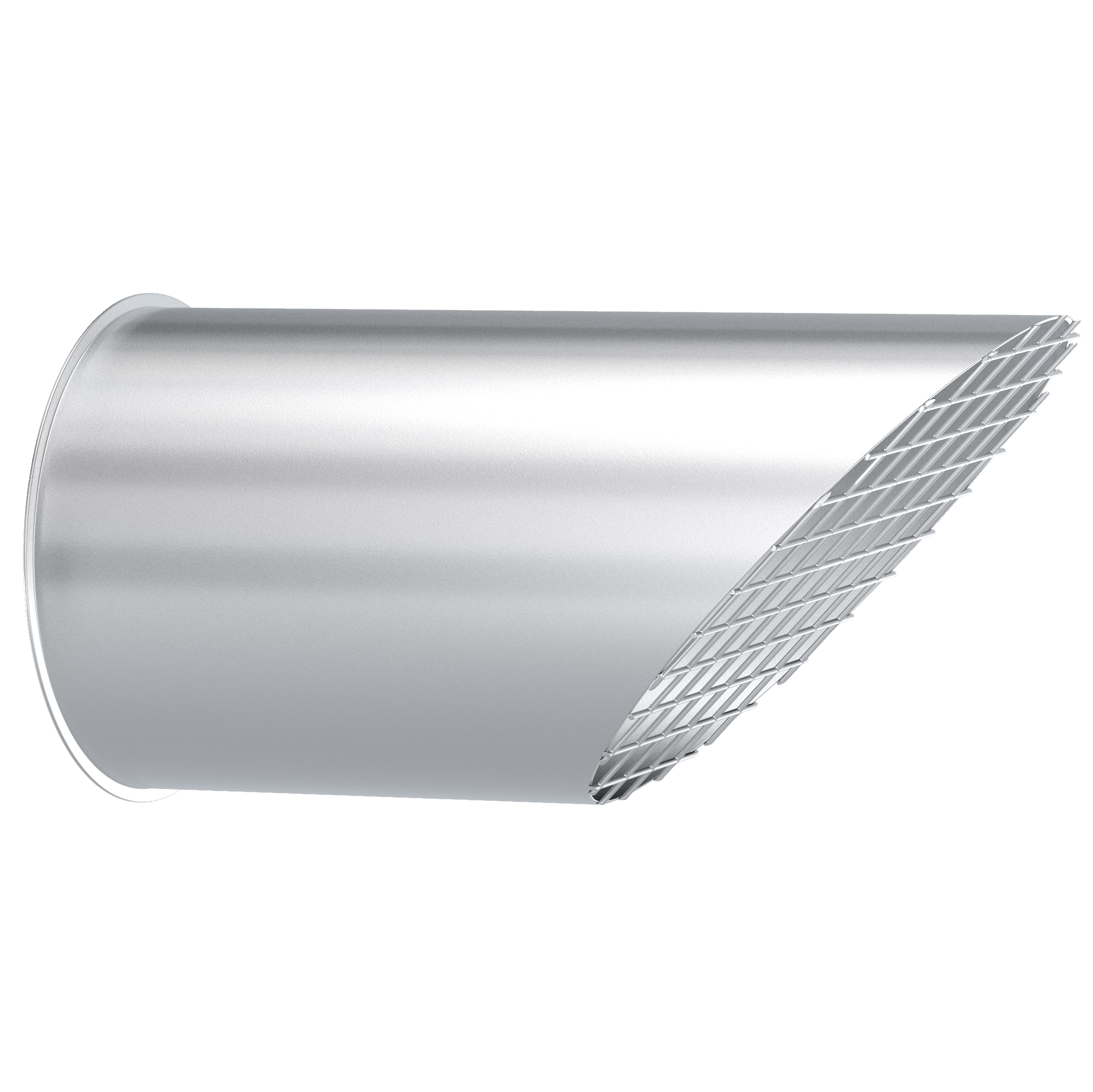Exhaust pipe, 1.4301, blasted
