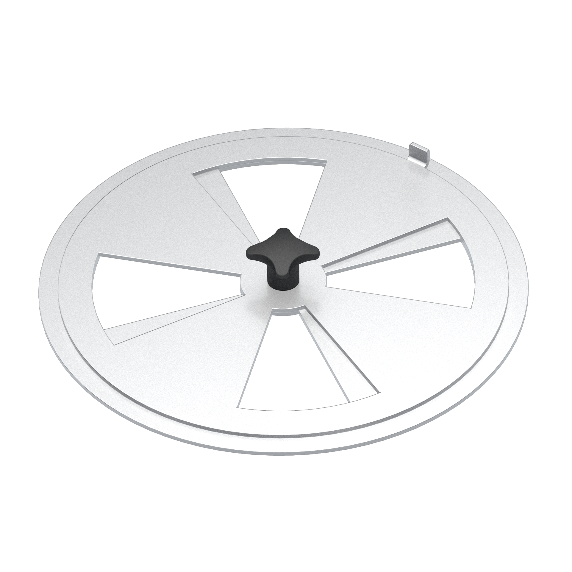 Auxiliary air cover, 1.4301, blasted
