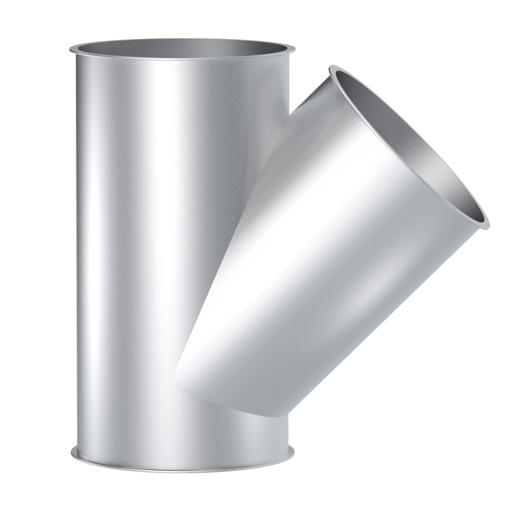 Y-piece, 1.0330, hot-dip galvanized