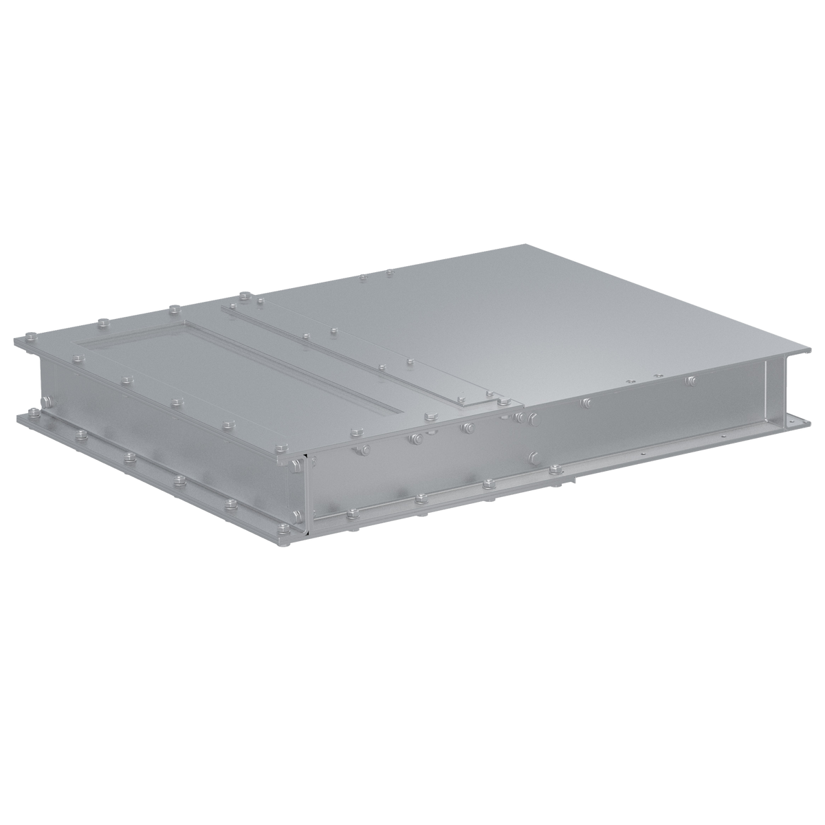 Redler outlet gate, 1.0330, hot-dip galvanized, lifting cylinder