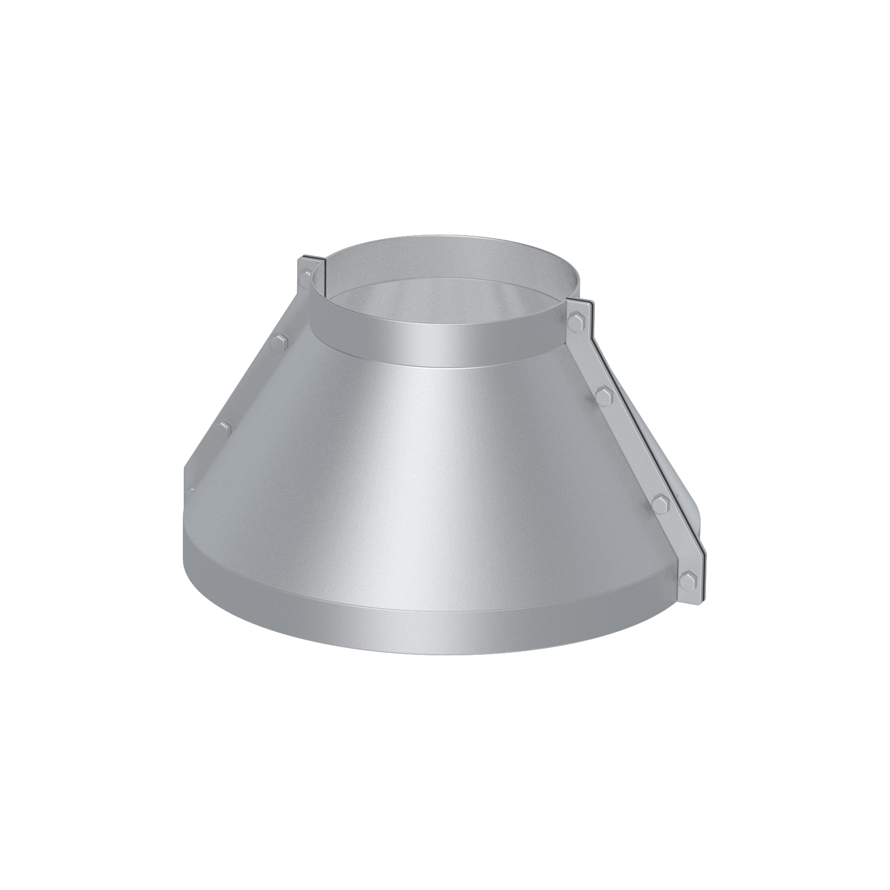 Rain collar, 1.0330, hot-dip galvanized