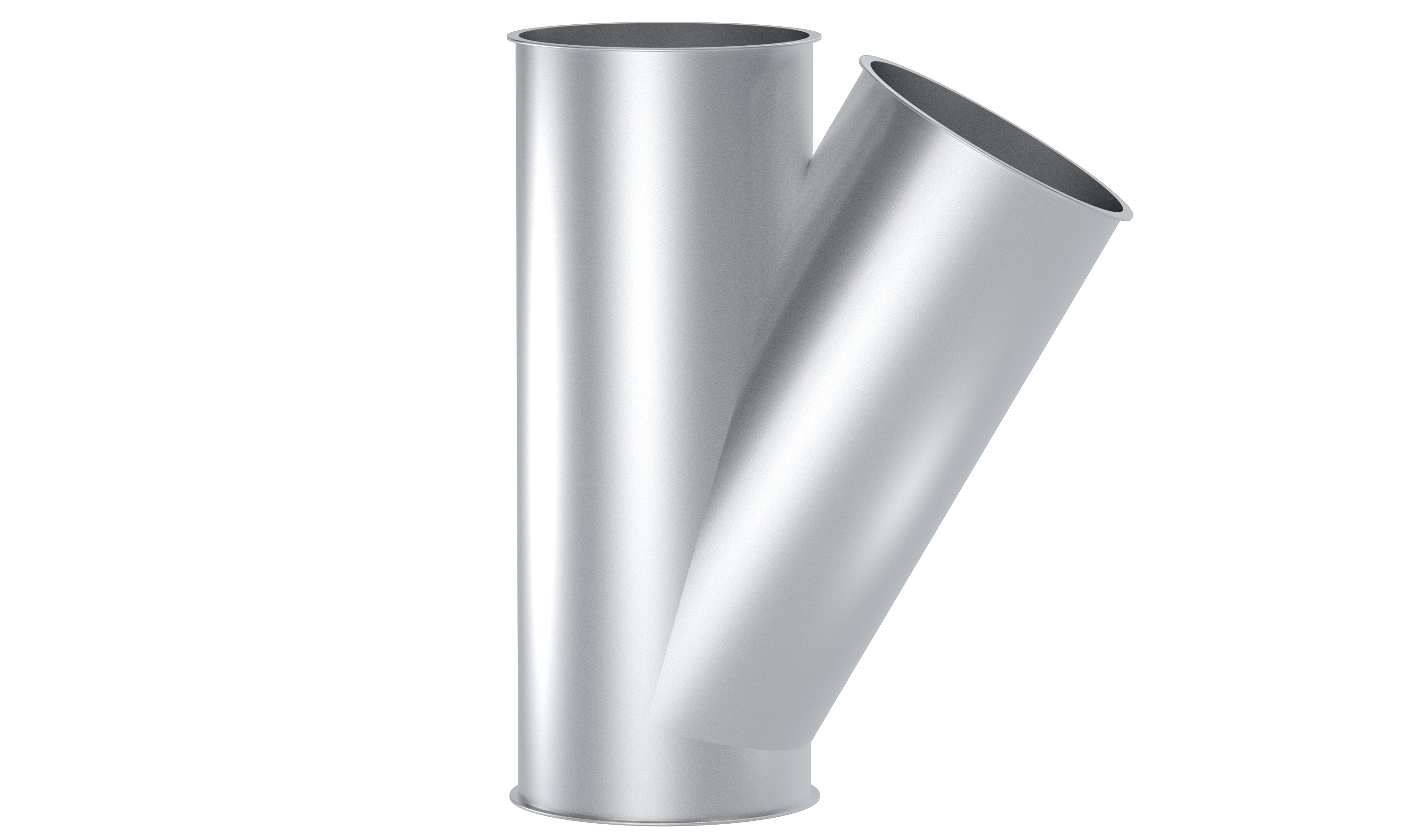 Y-piece, 1.0330, hot-dip galvanized