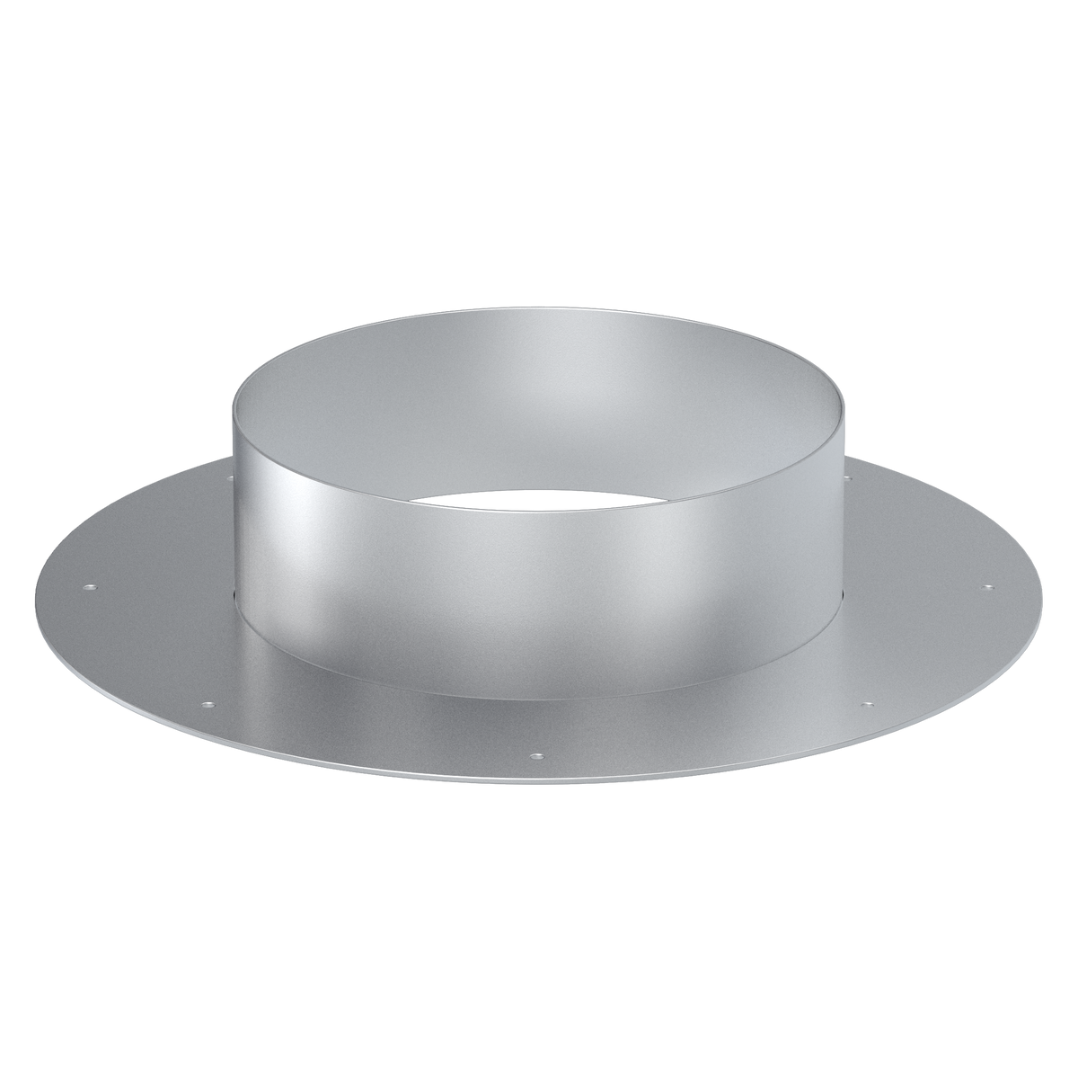 Ceiling duct, 1.4301, blasted