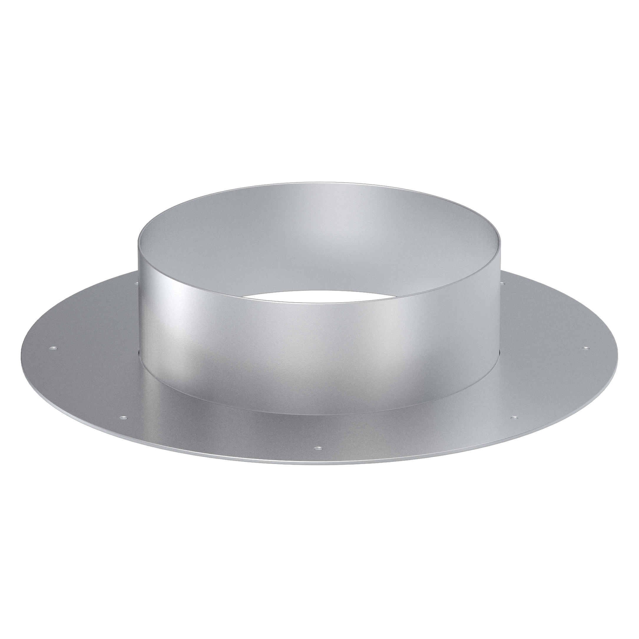 Ceiling duct, 1.4301, blasted