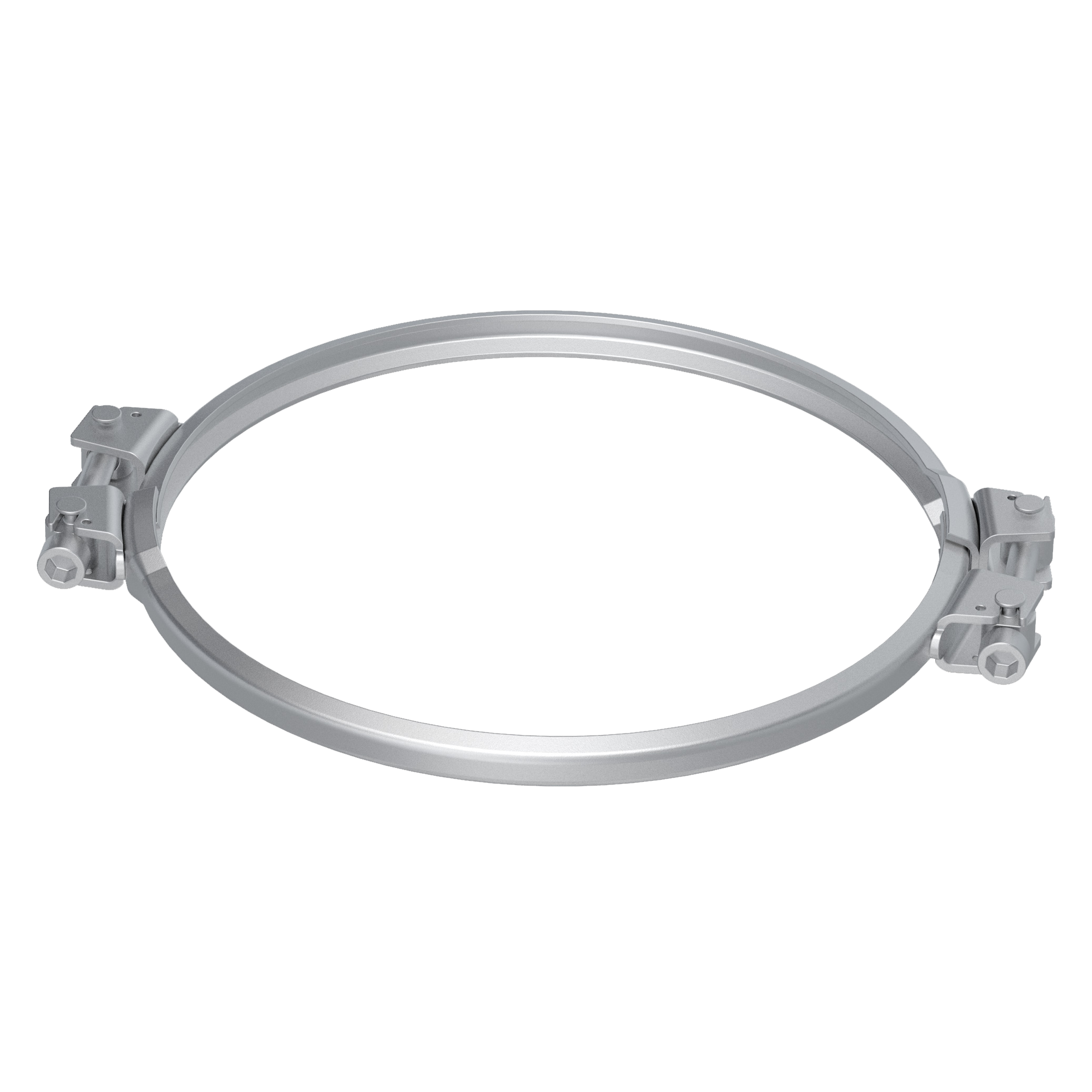 Clamping ring, 1.0330, electrogalvanized