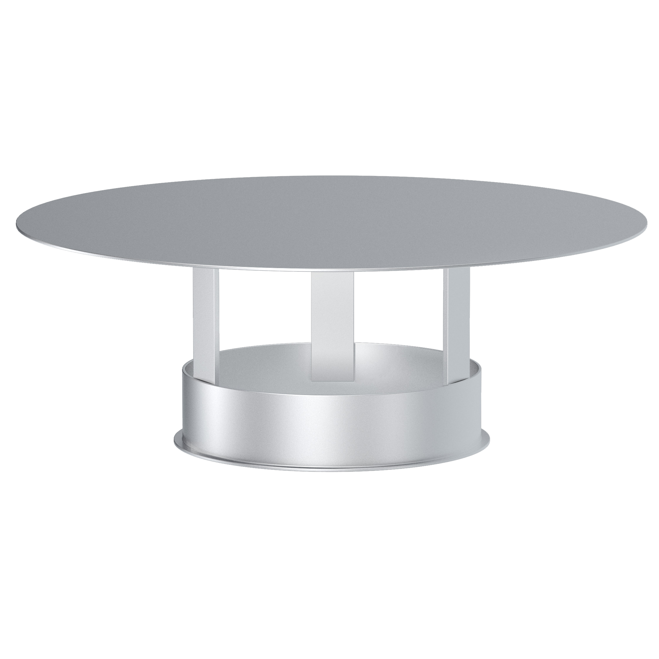 Rain hood, 1.0330, hot-dip galvanized