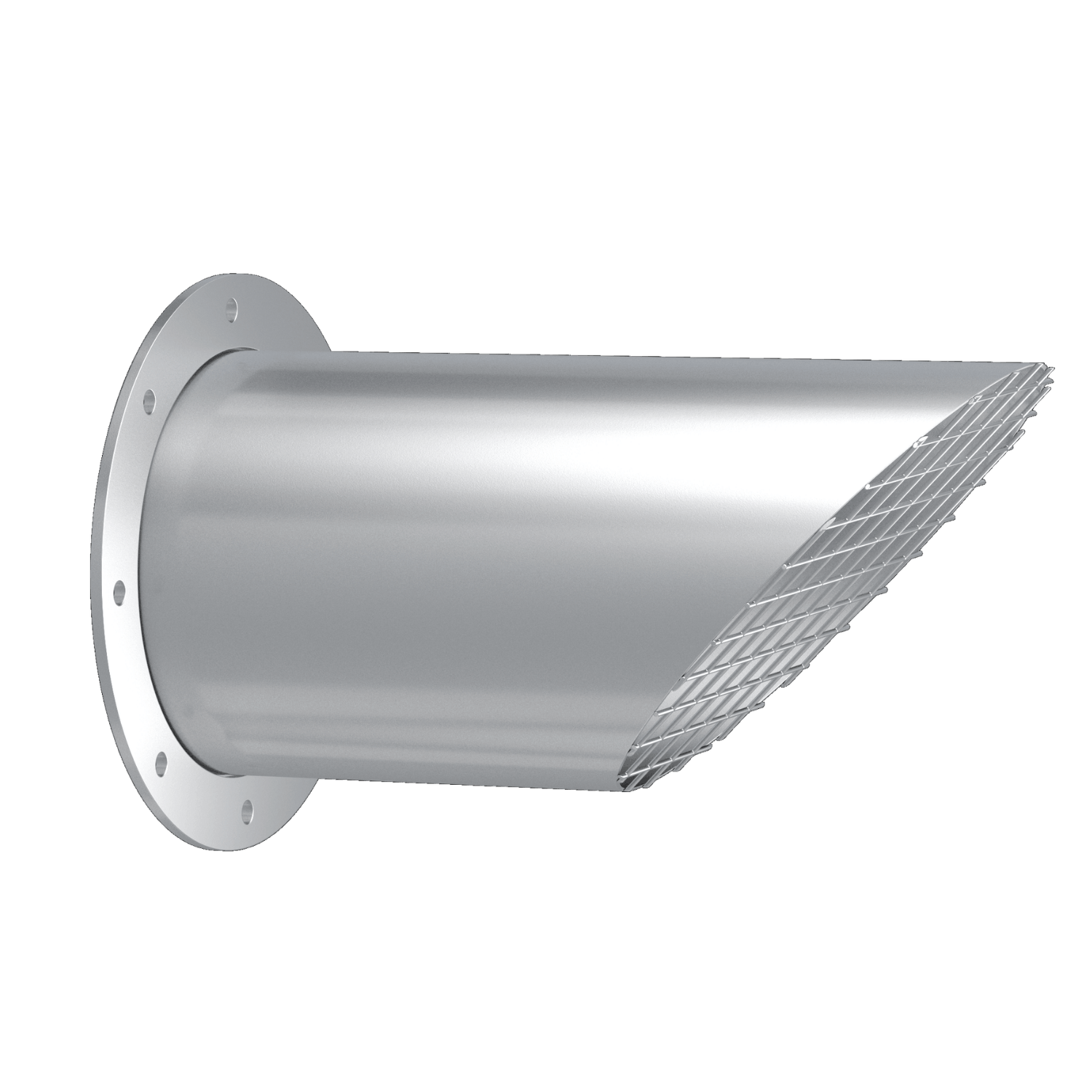 Exhaust pipe, 1.4301, blasted