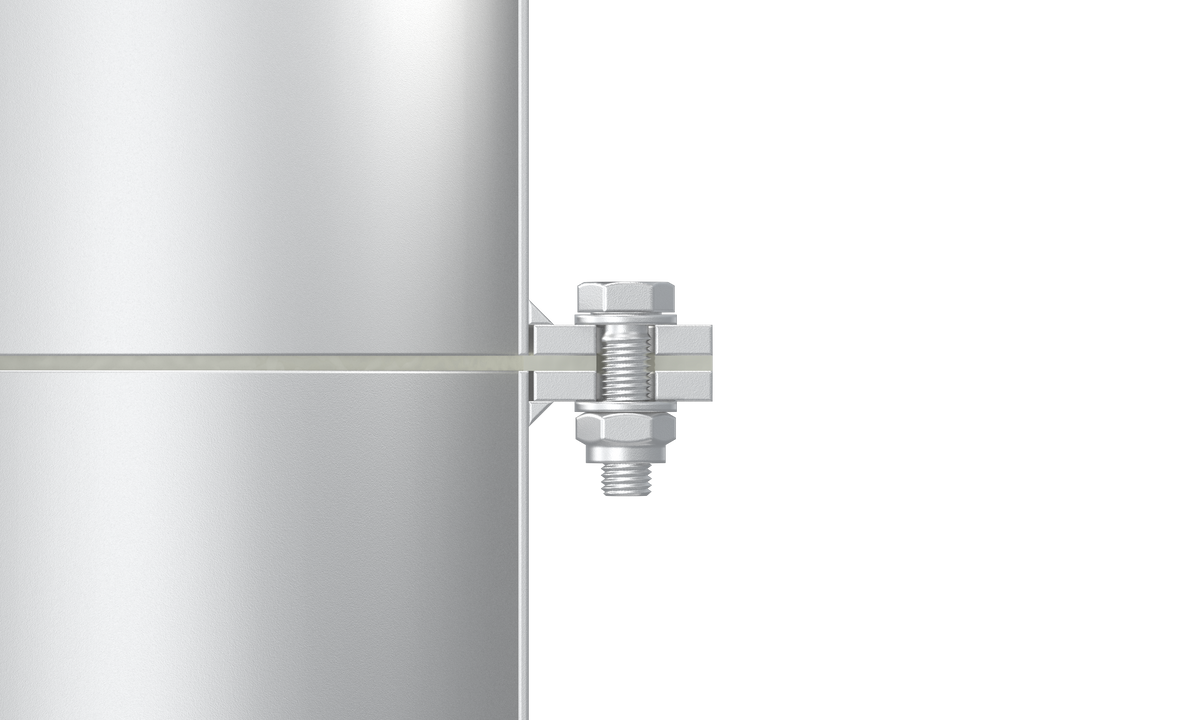 Bolting set for flanges, 1.4301, untreated