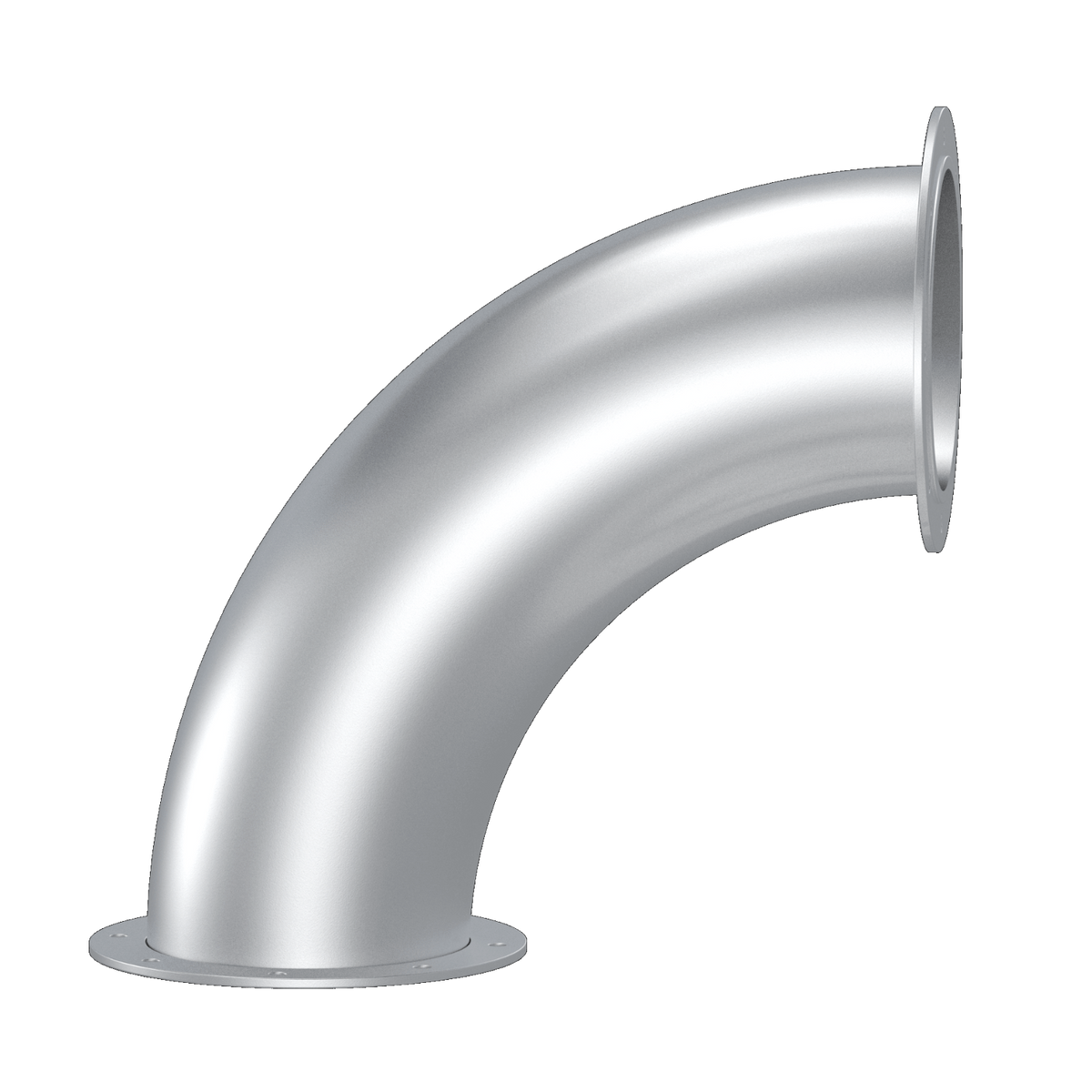 Bend, 1.4301, blasted, R=2D