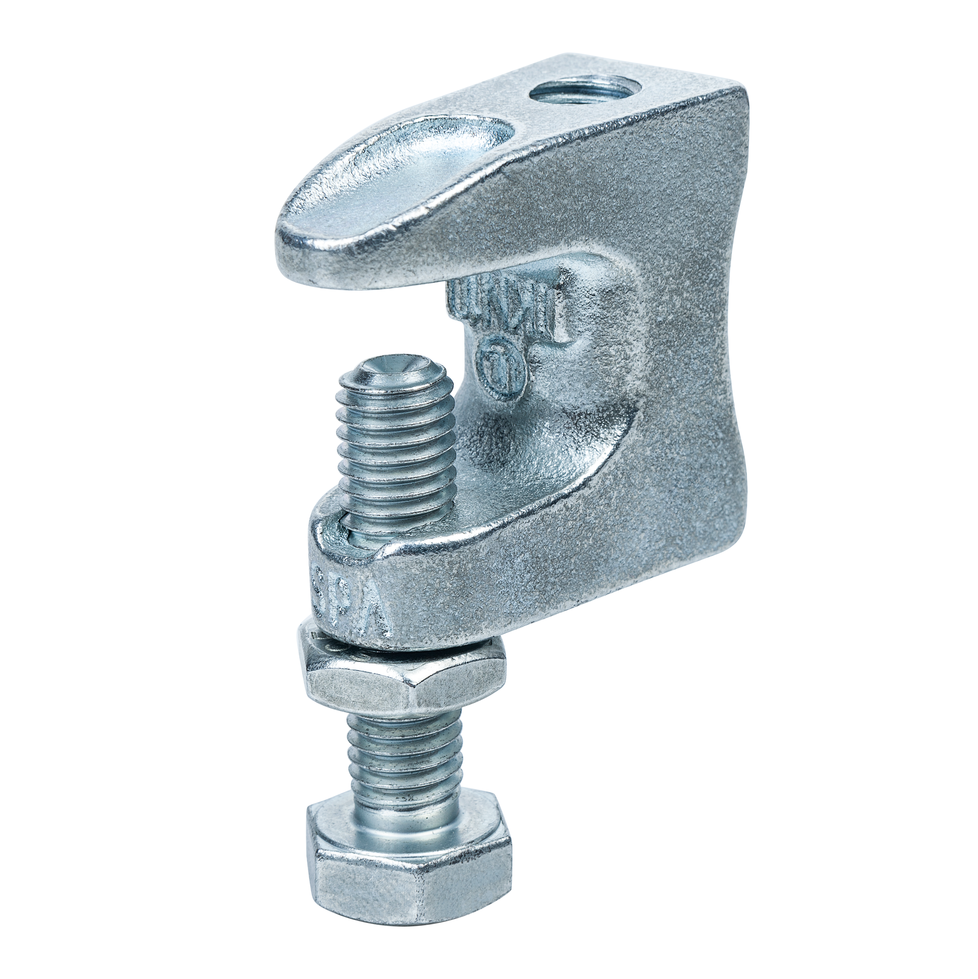 Beam clamps, pack of 10 pieces, 1.0935, electrogalvanized