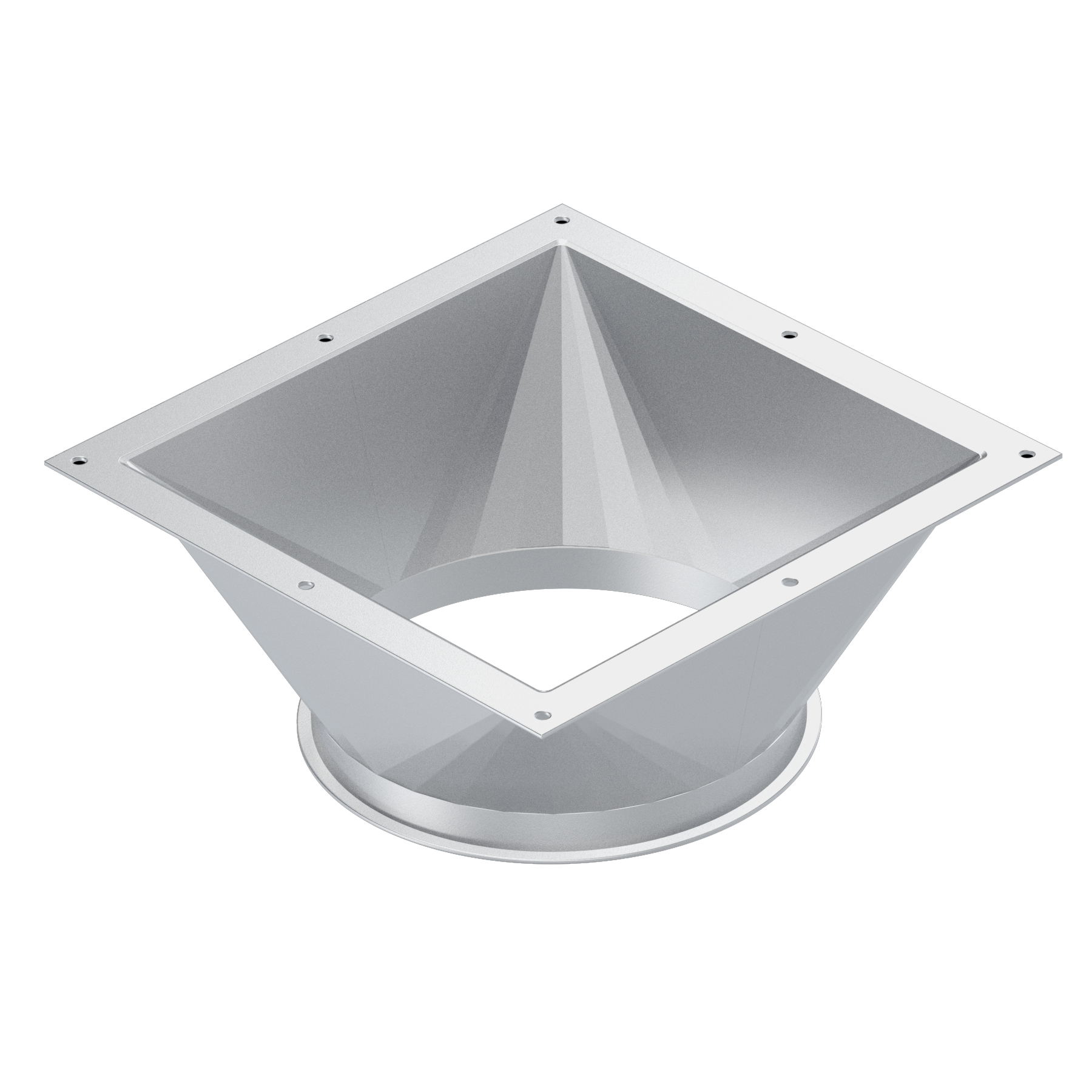 Transition piece, 1.4301, blasted