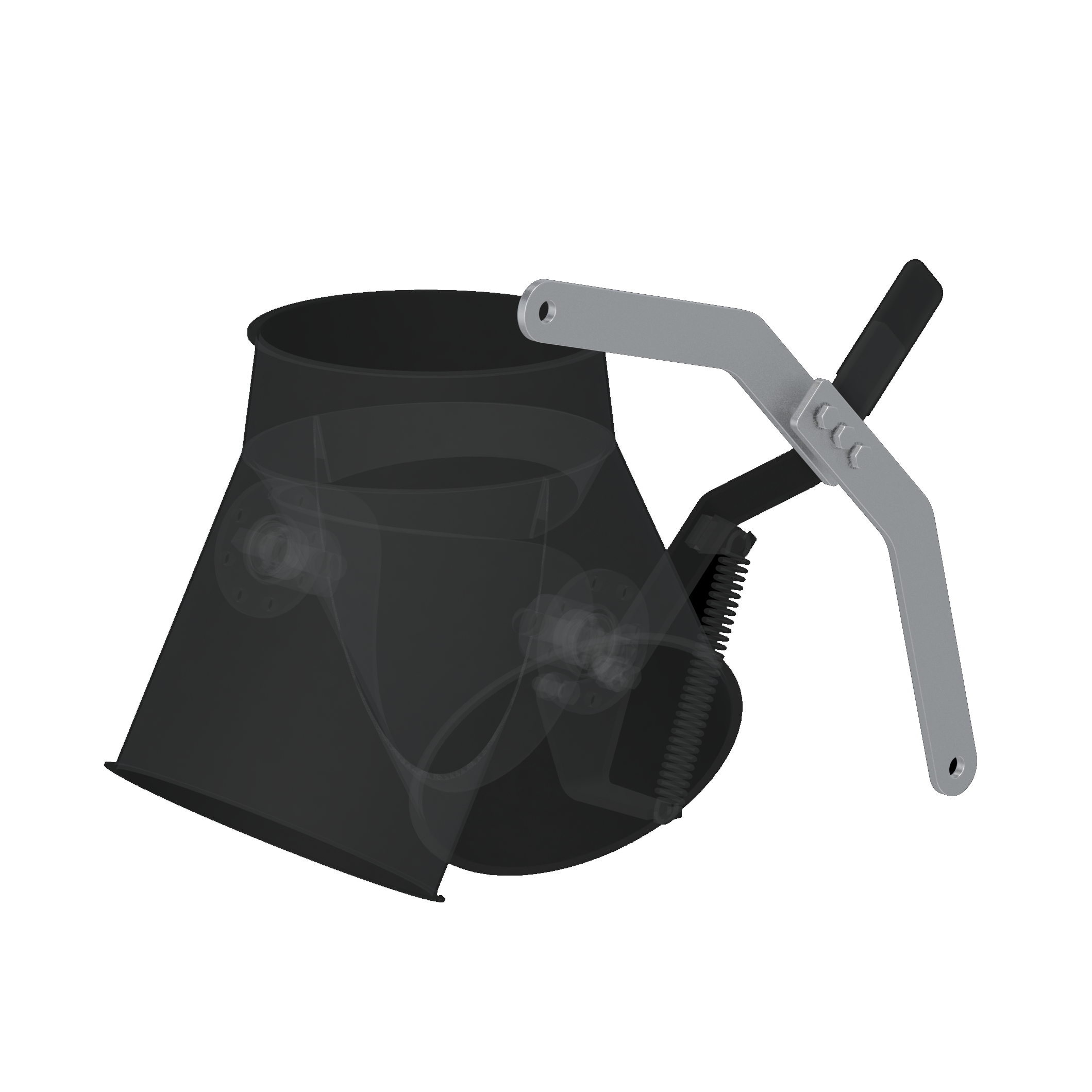 Switch device, 1.4301, blasted